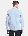 Arrow Slim Fit Patterned Stretchable Formal Shirt