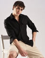 Calvin Klein Jeans Graph Checks Relaxed Fit Oxford Woven Shirt