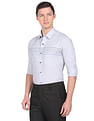 Arrow Newyork Horizontal Stripe Manhattan Slim Fit Shirt