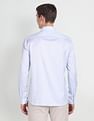 Arrow Patterned Dobby Cotton Shirt