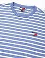 Tommy Hilfiger Logo Striped Regular-Fit Cotton T-Shirt