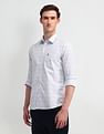 Arrow Sport Abstract Print Cotton Shirt