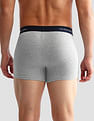 USPA Innerwear Anti Microbial Solid OET13 Trunks - Pack Of 3