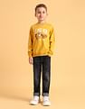 U.S. Polo Assn. Kids Boys Printed Cotton Sweater
