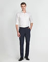 Arrow Cutaway Collar Plaid Check Formal Shirt