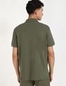 Tommy Hilfiger Solid Regular-Fit Cotton Polo Shirt