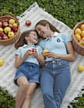 U.S. Polo Assn. Women Contrast Collar Crest Polo Shirt