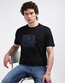 Calvin Klein Brand Print Cotton T-Shirt