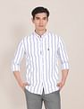 U.S. Polo Assn. Pure Cotton Striped Casual Shirt
