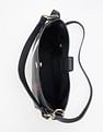 Tommy Hilfiger Striped Navy Pu Handbag