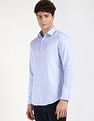 Calvin Klein Jeans Striped Slim-Fit Dobby Woven Shirt