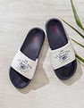 U.S. Polo Assn. Men Brand Print Open Toe Toplin 5.0 Slides