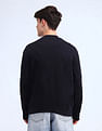 Flying Machine Solid Regular Fit Sweatshirt