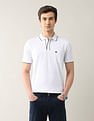 Arrow Sport Textured Pure Cotton Polo Shirt