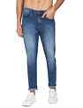 Flying Machine Slash Slim Tapered Fit Stone Wash Jeans