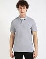 Tommy Hilfiger Solid Regular-Fit Cotton Polo Shirt