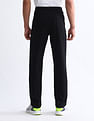 USPA Active Mid Rise Solid Active Track Pants