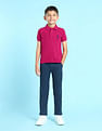 U.S. Polo Assn. Kids Boys Solid Polo Shirt