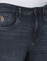 U.S. Polo Assn. Denim Co. Henry Cropped Fit Blue Jeans