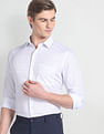 Arrow Auto Press Grid Tattersall Check Shirt