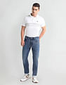 Arrow Sports Jameson Slim Fit Stone Wash Jeans