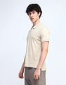 Flying Machine Solid Regular Fit Polo Shirt