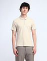 Flying Machine Solid Regular Fit Polo Shirt