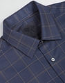 Arrow Cutaway Collar Tartan Checked Shirt
