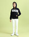 U.S. Polo Assn. Kids Boys Brand Printed Hooded Sweatshirt