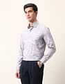Arrow Liberty Classic Fit All Over Printed Ceremonial Shirt
