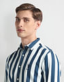 U.S. Polo Assn. Denim Co. Vertical Stripe Slim Fit Shirt