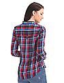 U.S. Polo Assn. Women Long Sleeve Check Shirt