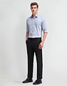 Arrow Denver Slim Solid Trousers