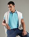 Tommy Hilfiger Solid Regular Fit Cotton Polo T-Shirt