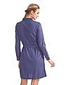 U.S. Polo Assn. Women Viscose Geometric Print Shirt Dress