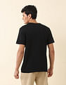 U.S. Polo Assn. Brand Embroidered Modern Monochrome T-Shirt