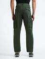 Flying Machine Mid Rise Slim Fit Cargo Pants