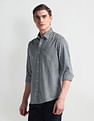 Arrow Sport Gingham Check Cotton Shirt