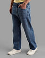 Tommy Hilfiger Light Washed Regular Fit Mid Rise Jeans