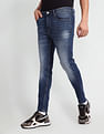 Flying Machine Mid Rise Morrison  Skinny Cropped Fit Jeans