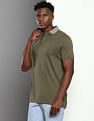 Tommy Hilfiger Mouline Collar Regular Fit Polo Shirt