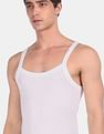 USPA Innerwear Round Neck Cotton I636 Vest - Pack Of 1
