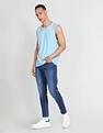 Flying Machine Mankle Slim Tapered Fit Stone Wash Jeans