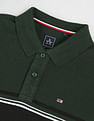 Arrow Sports Colour Block Cotton Polo Shirt