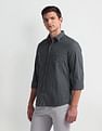 Arrow Sport Tartan Checked Manhattan Slim Shirt