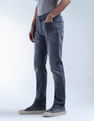 Flying Machine Freddie Slim Straight Fit Stone Washed Jeans