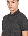 Flying Machine All Over Floral Print Cotton Polo Shirt