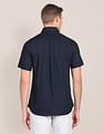 U.S. Polo Assn. Short Sleeve Cotton Solid Casual Shirt