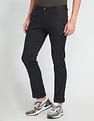 Arrow Sports Solid Dobby Autoflex Trousers