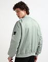 Calvin Klein Regular Fit Solid Bomber Jacket